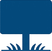 Lawn sign icon
