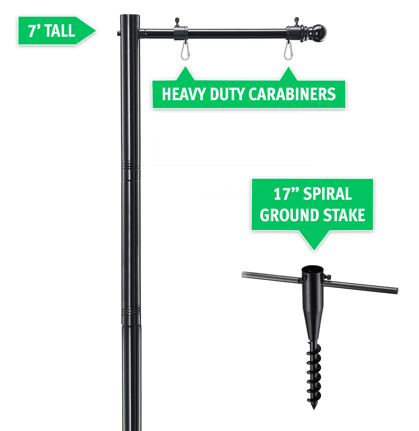 Metal sign post breakdown