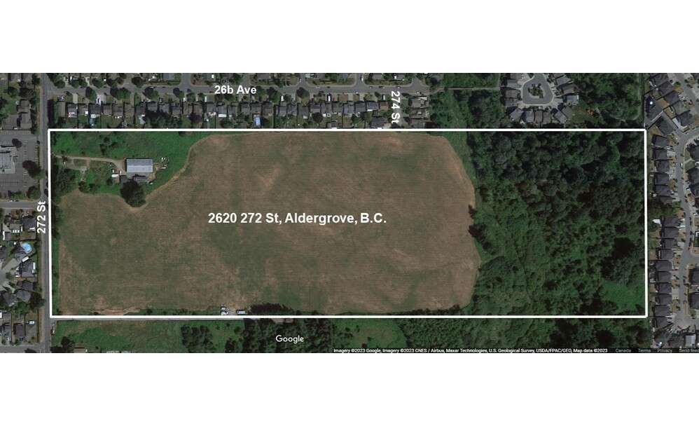 Acreage For Sale - 2620 272 St., Langley, BC