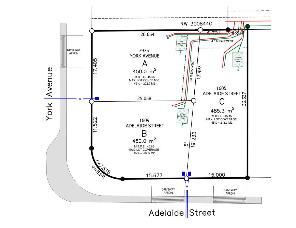 Vacant Land For Sale - 1605 Adelaide St. 1609 Adelaide St. 7975 York Ave., North Cowichan, BC