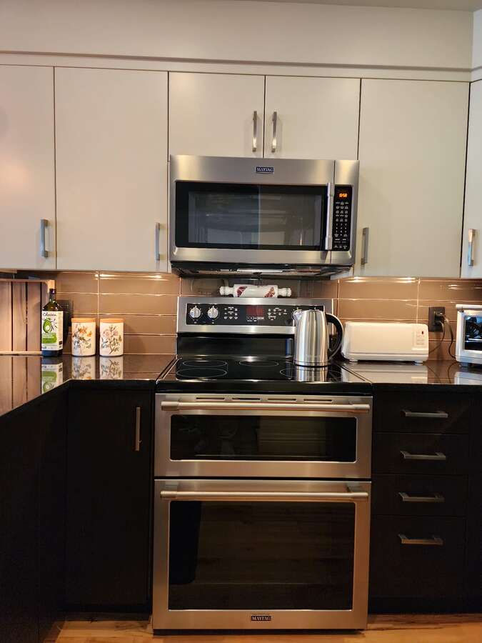 Beautiful New Double Convection Oven and Convection Microwave