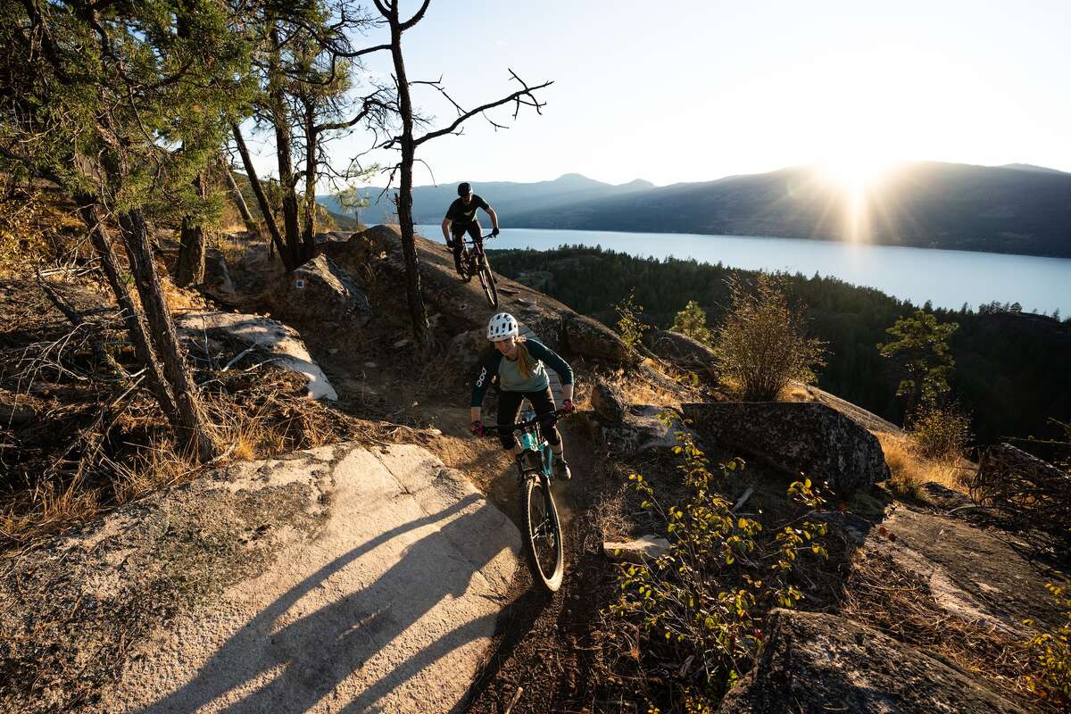 KM's of singletrack trails begin right outside your door.