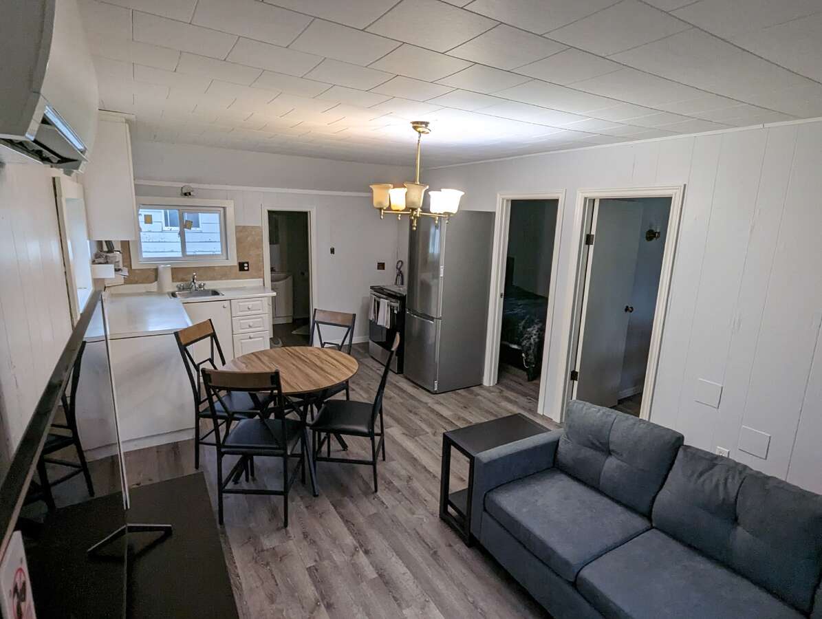 Cottage #1 Living Room/Kitchen