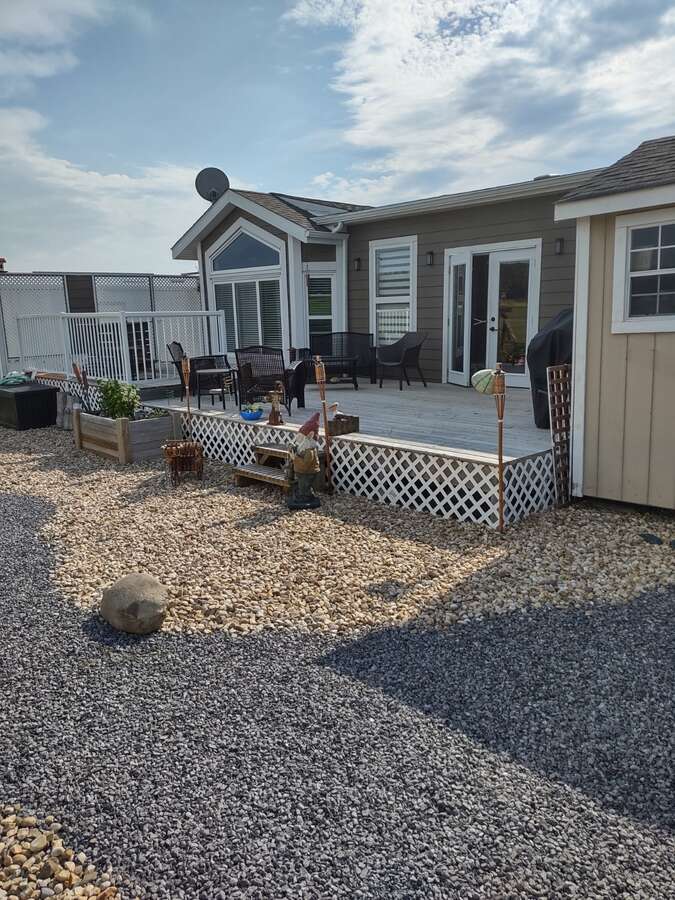 Lower Tier of back deck