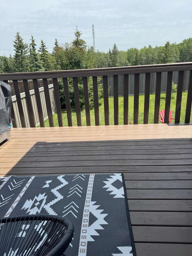 Back deck
