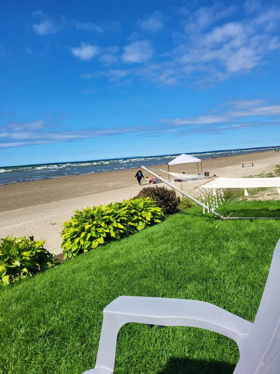 Steps to Sandy Beach