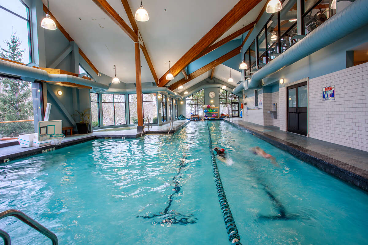 The Fitness Centre also features steam room, hot tub and 20m lap poo