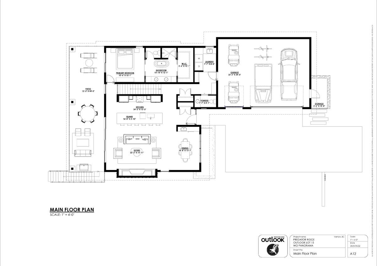 Main floor plan