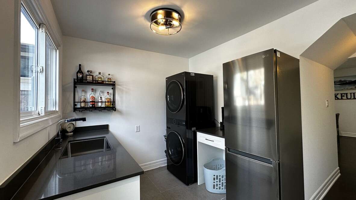 New Kitchenette 2024 and appliances! LG ThinQ Smart Laundry!