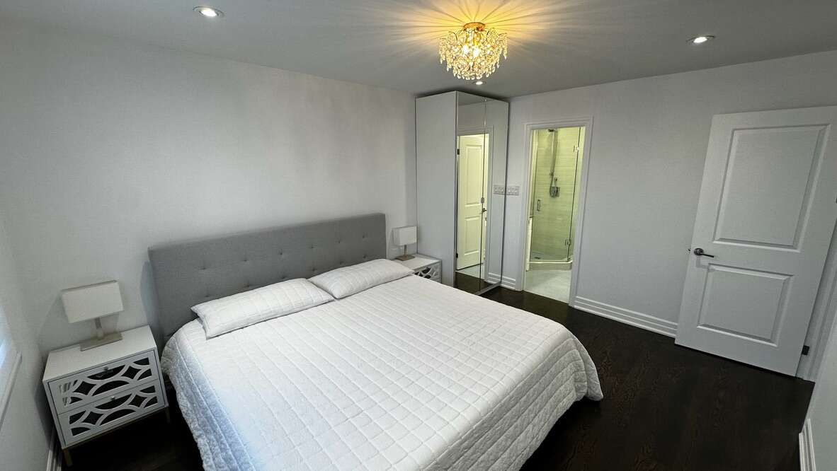 Built-in Mirrored Armoire INCLUDED!