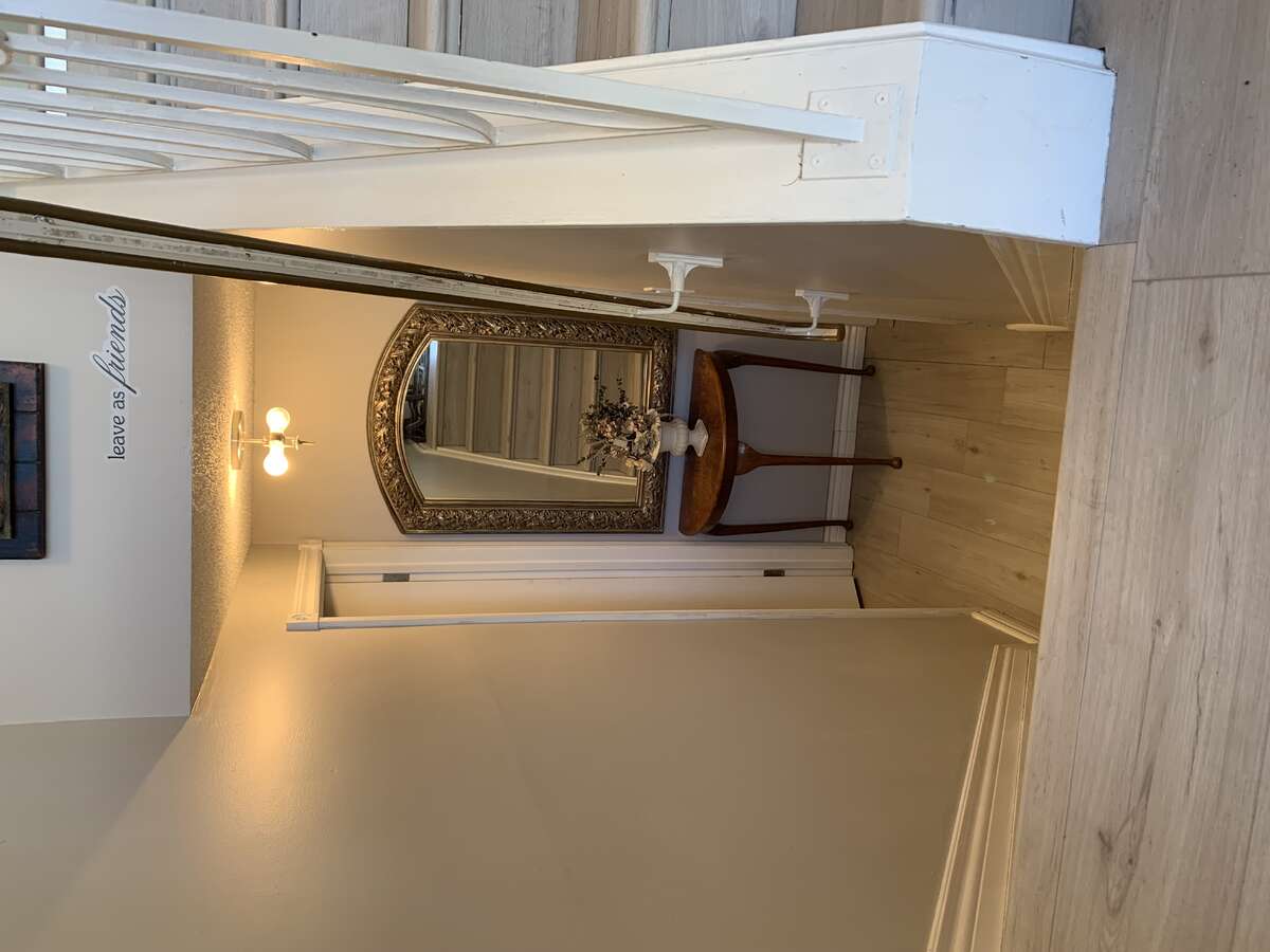 Stairway to  lower level