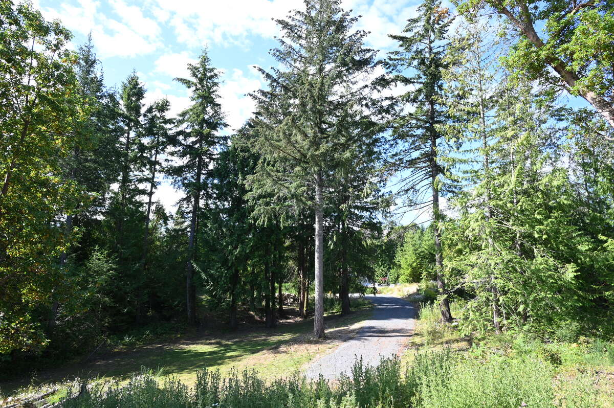 Looking south from building site