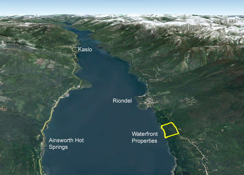 Private Waterfront 300ft. 7.2 acres ready to build