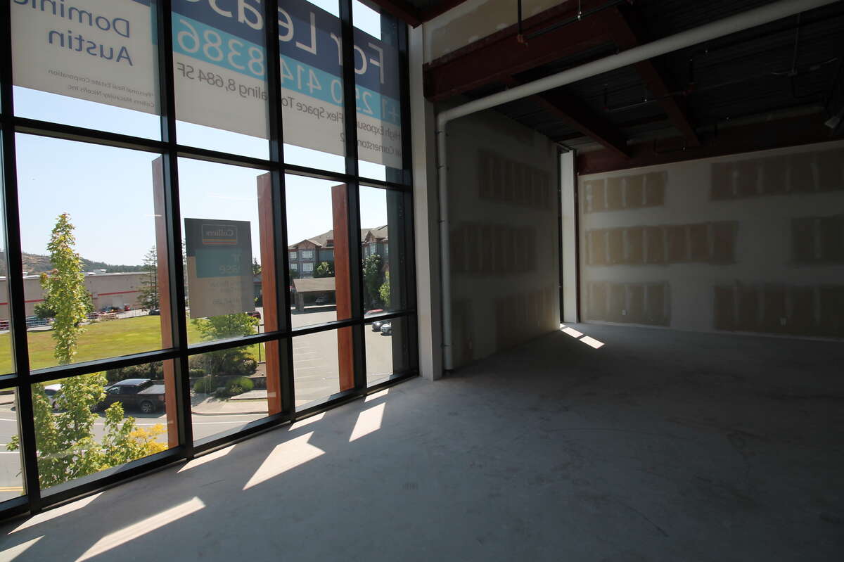 Overlooking Costco exit lane