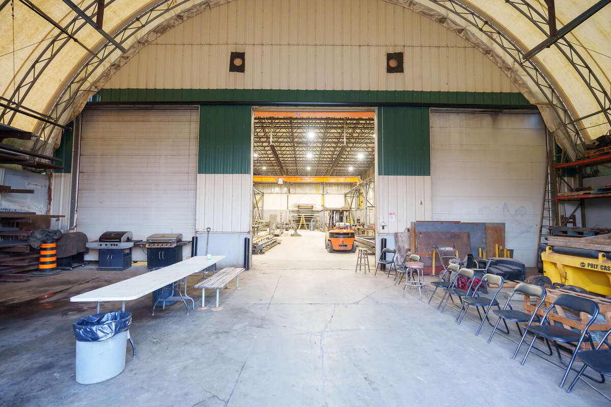inside the Quonset Hut