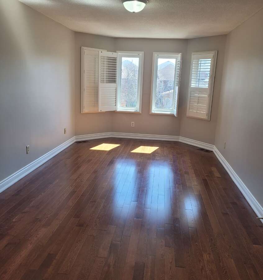 Master bedroom facing west exposure