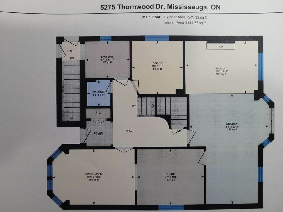 First Floor plans with dimensions