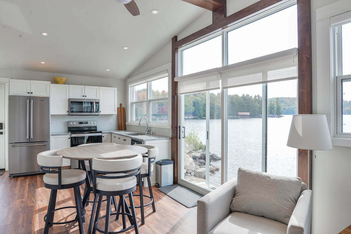 Shoreline Cabin Kitchen