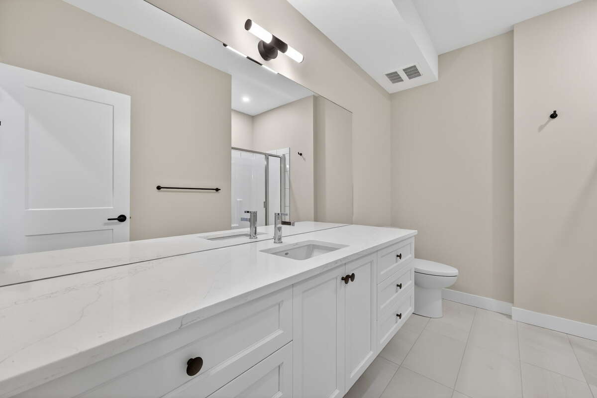 Lower level bathroom