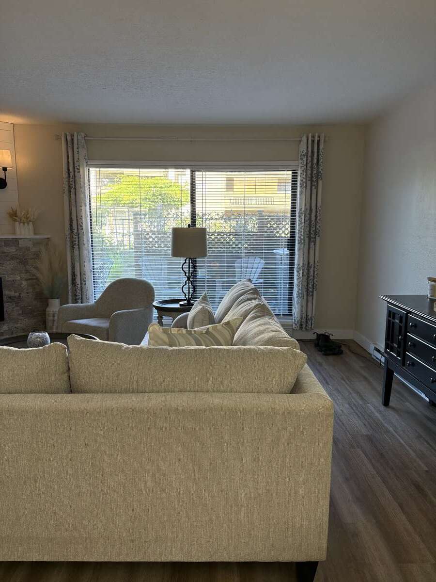Close to the iconic Parksville beach.