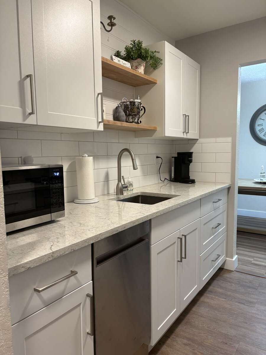 Close to the iconic Parksville beach.