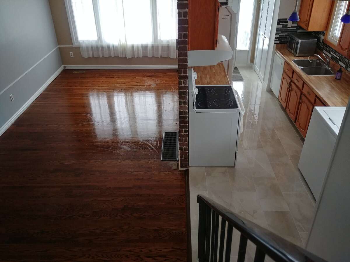 Upper Unit - Living/dining and Kitchen