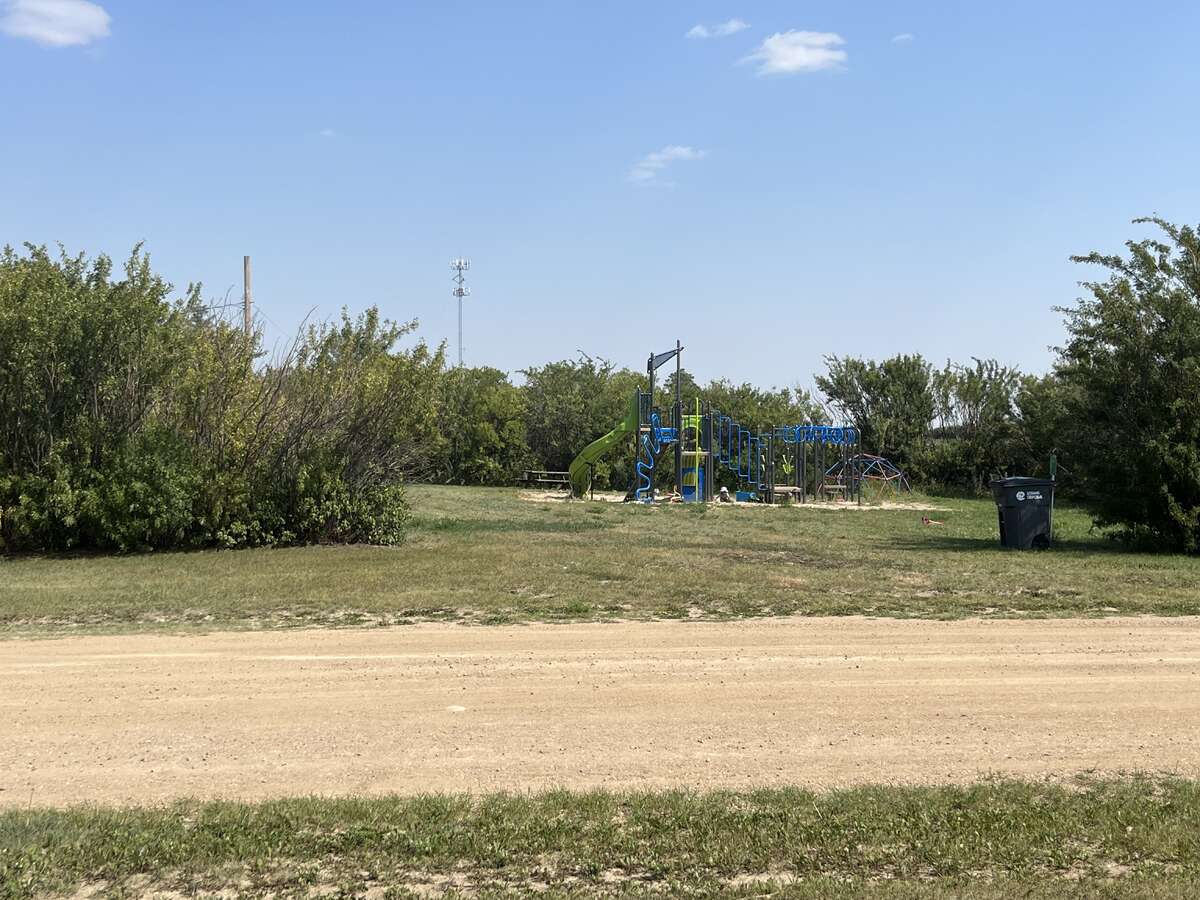Playground across the street