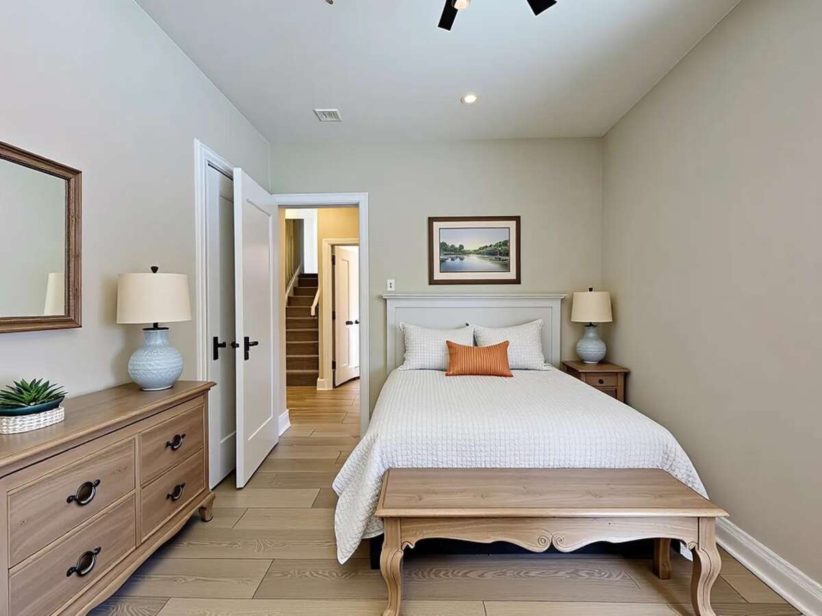 Main Floor Bedroom #1 with Virtual Staging