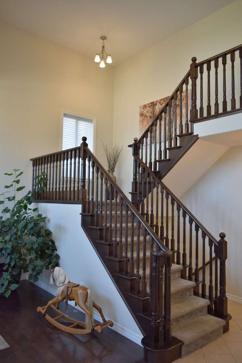 Open staircase