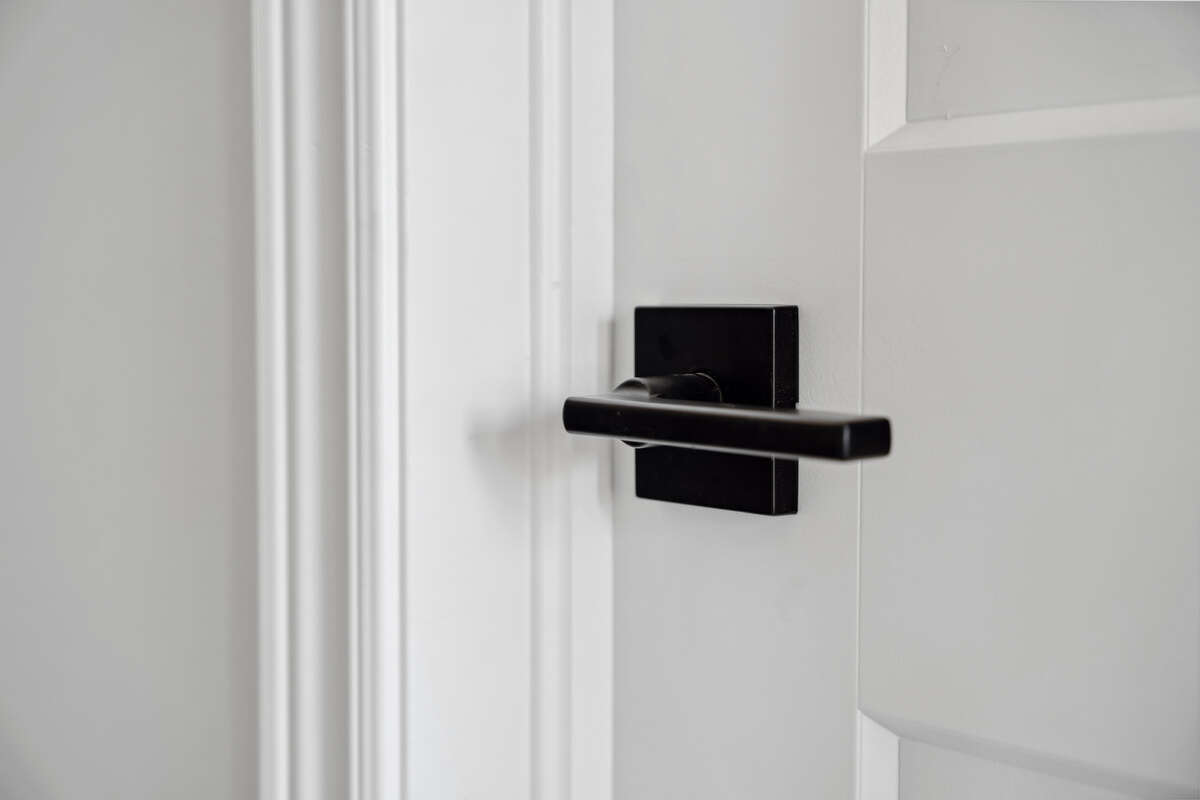 Virtually staged bedroom rendering based on floor plan.