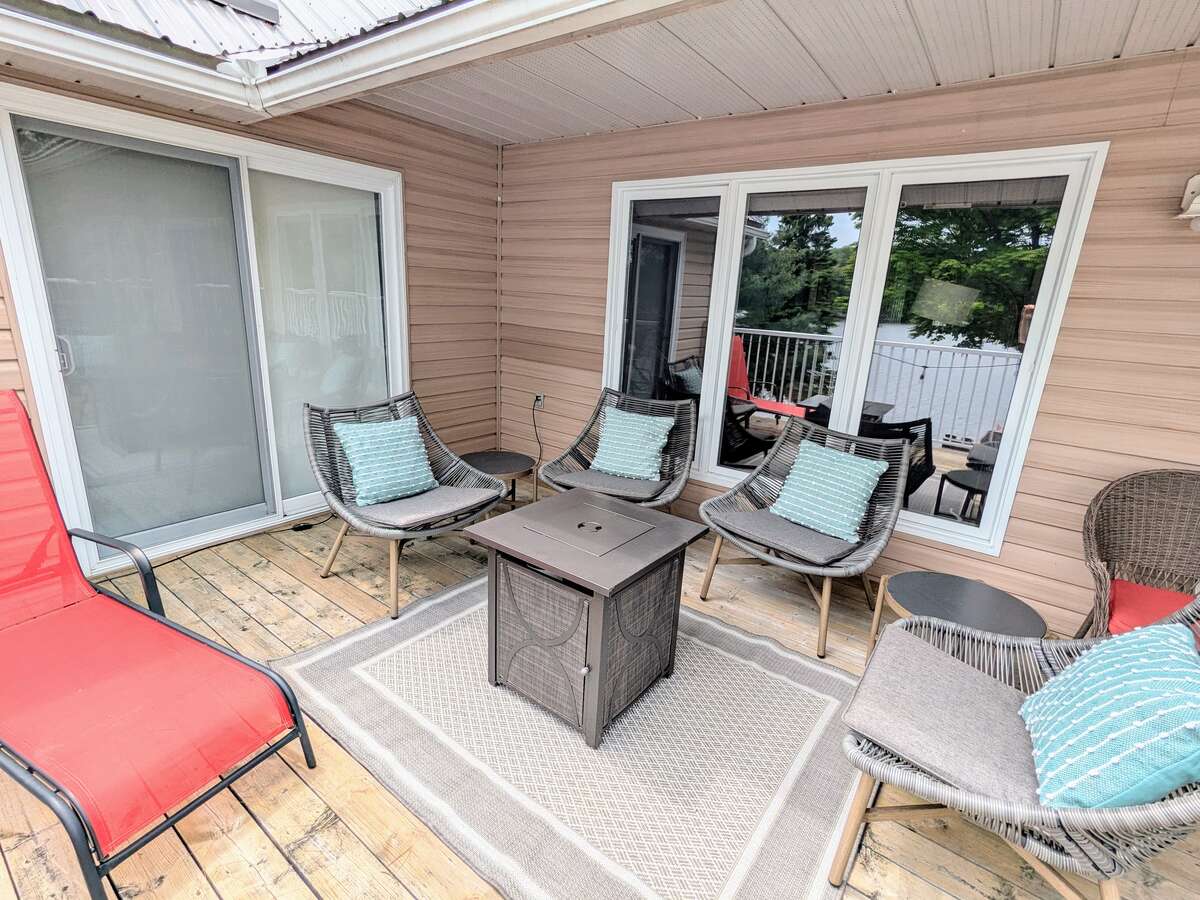 Deck off Kitchen/Living Area