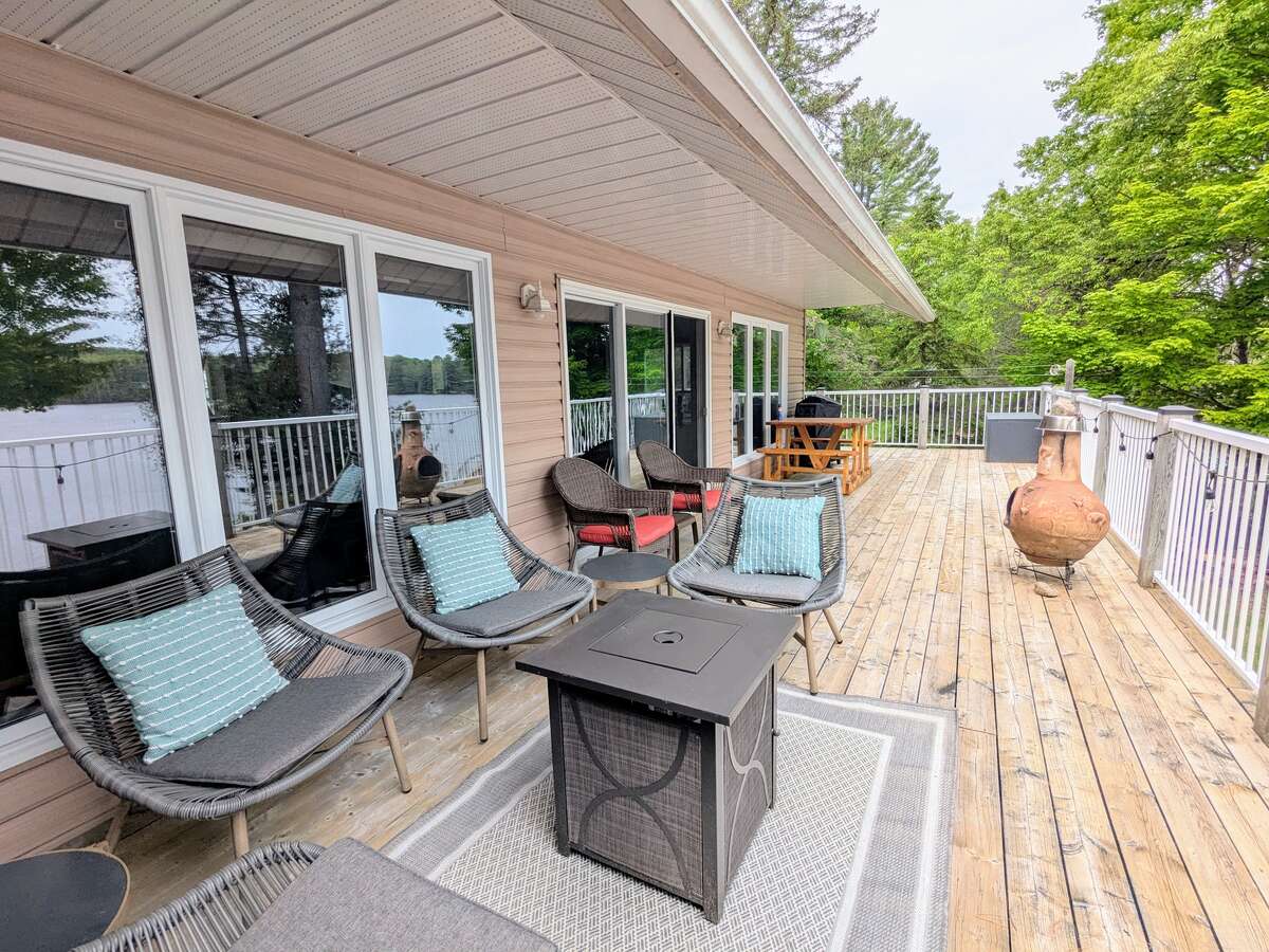 Deck off Kitchen/Living Area