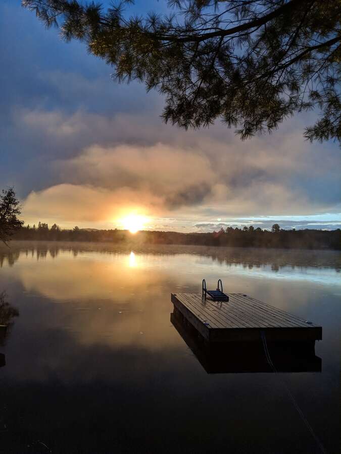 Sunrise on Paradise Lake