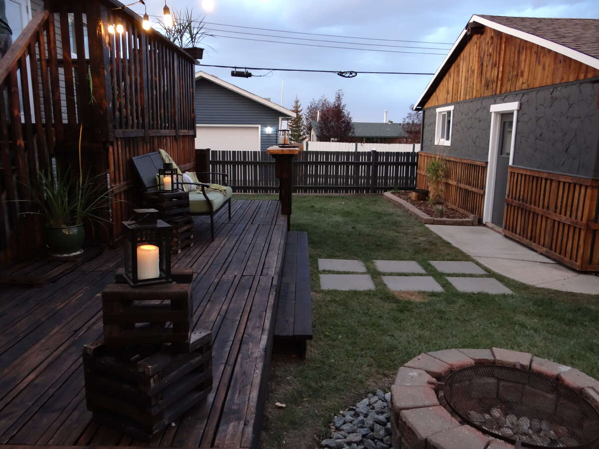 Perfect spot for a bbq just outside the dining room doors