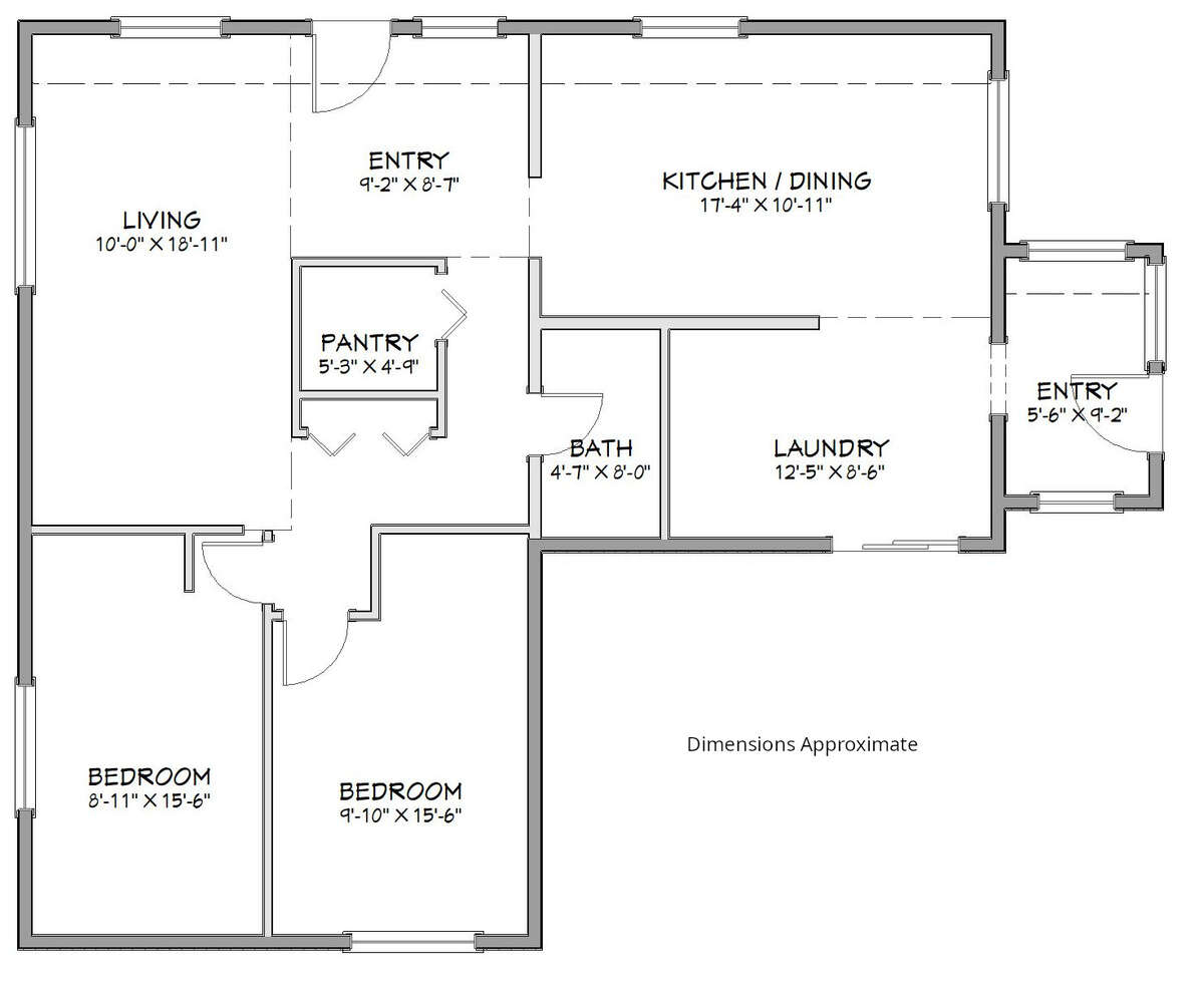 2BR Home in Deroche