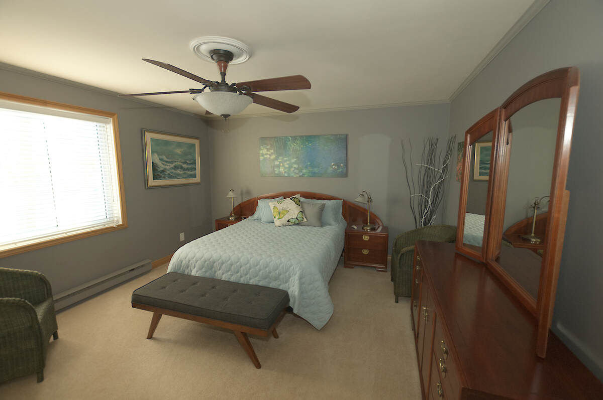 Master bedroom from entry
