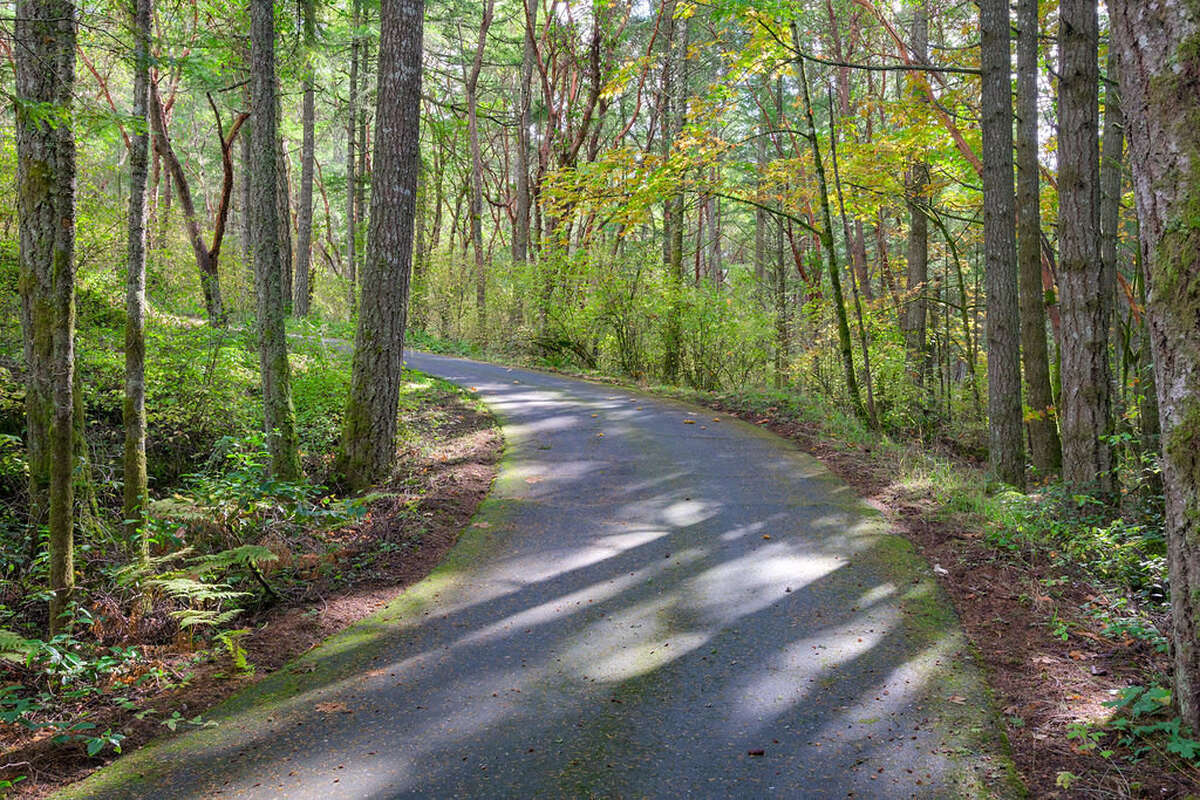 The entrance to the property