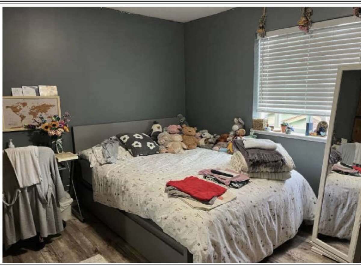 #2 bedroom w/barn door closet