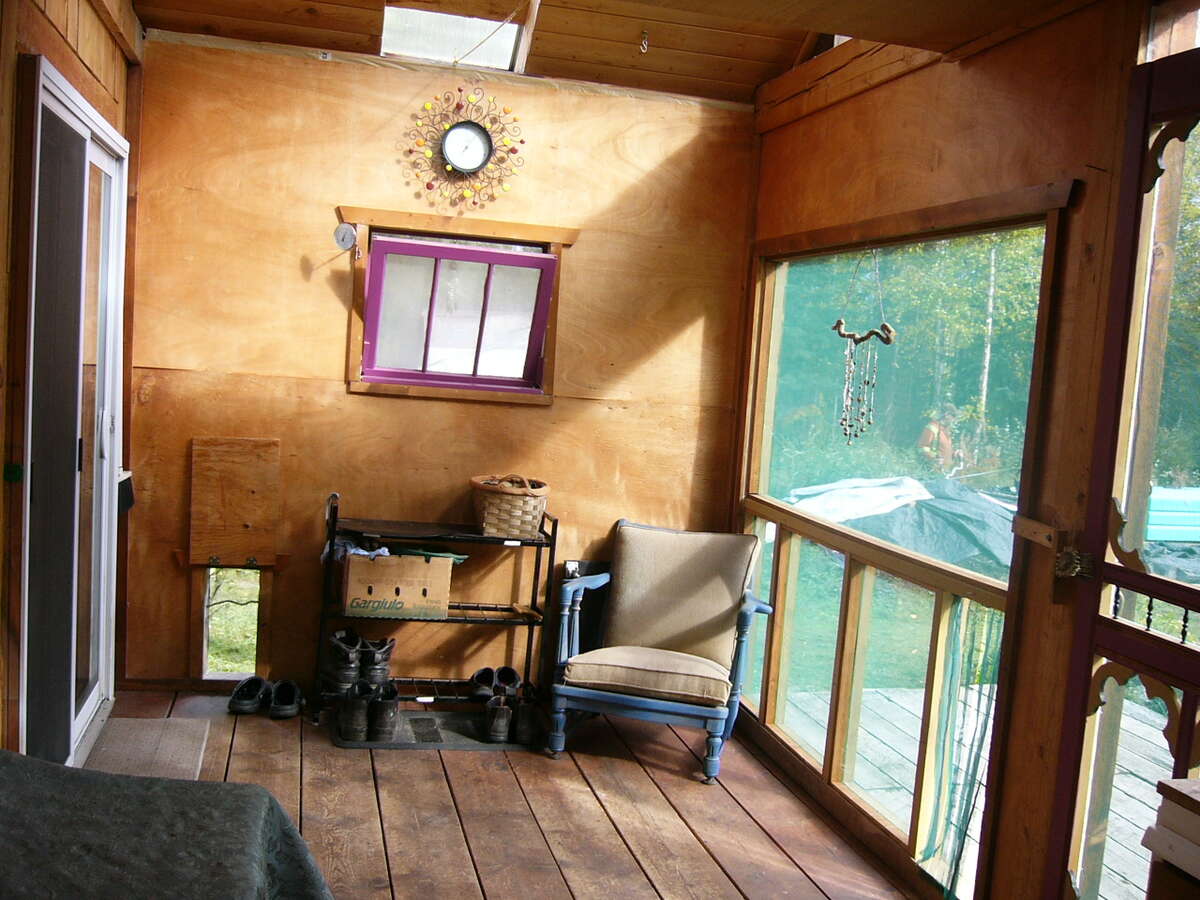 Part of summer kitchen.