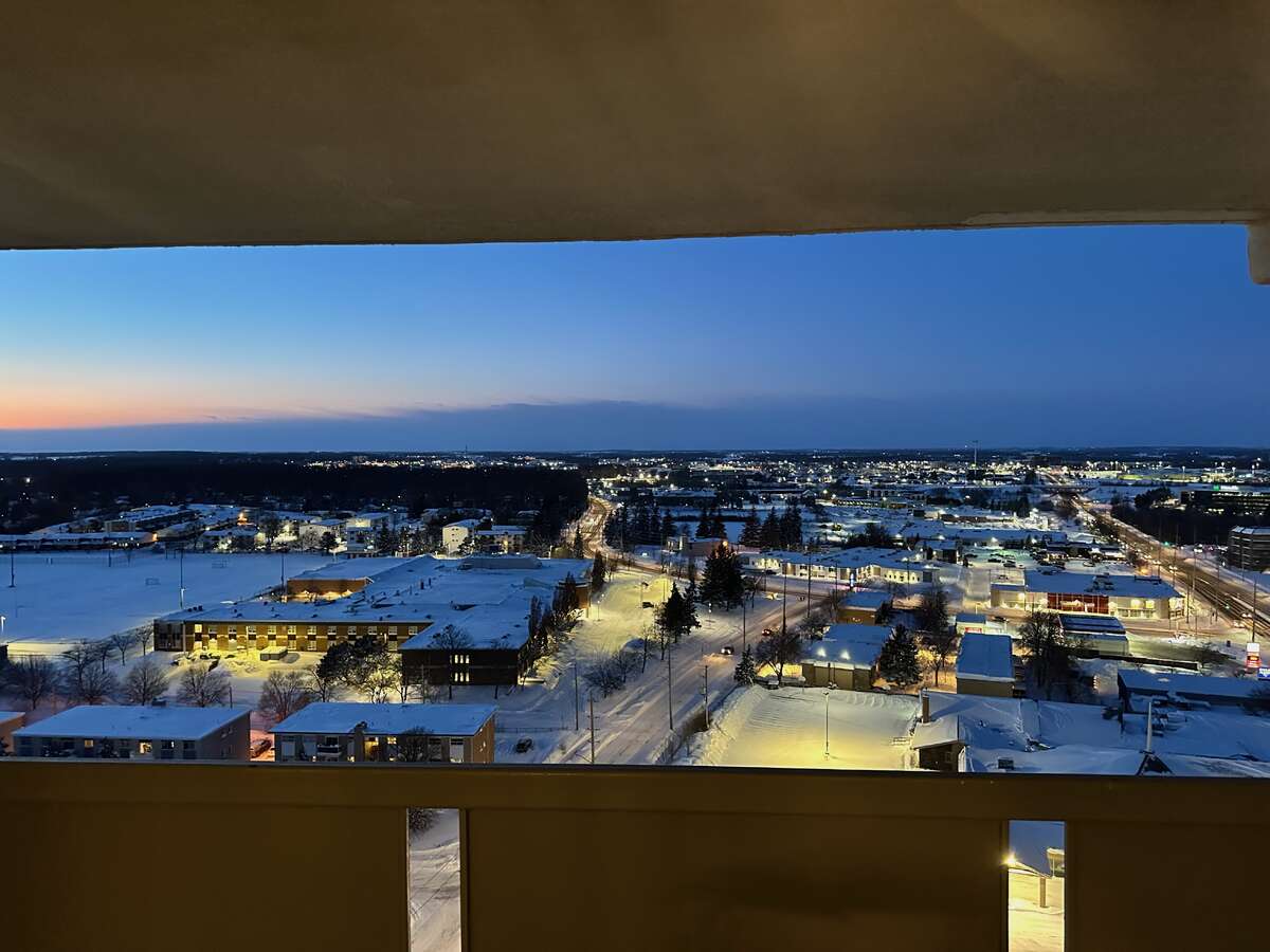View from balcony