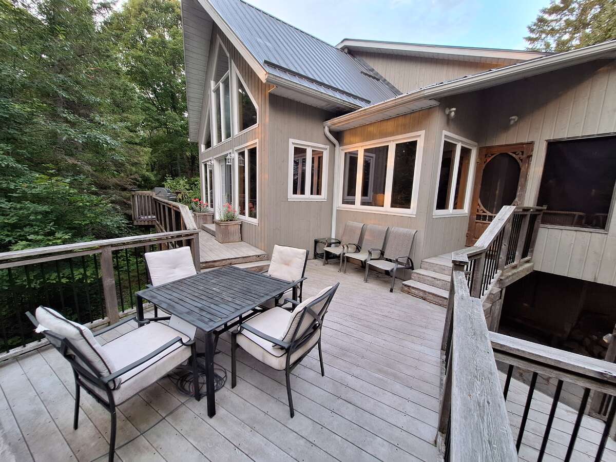 Relax on the deck.