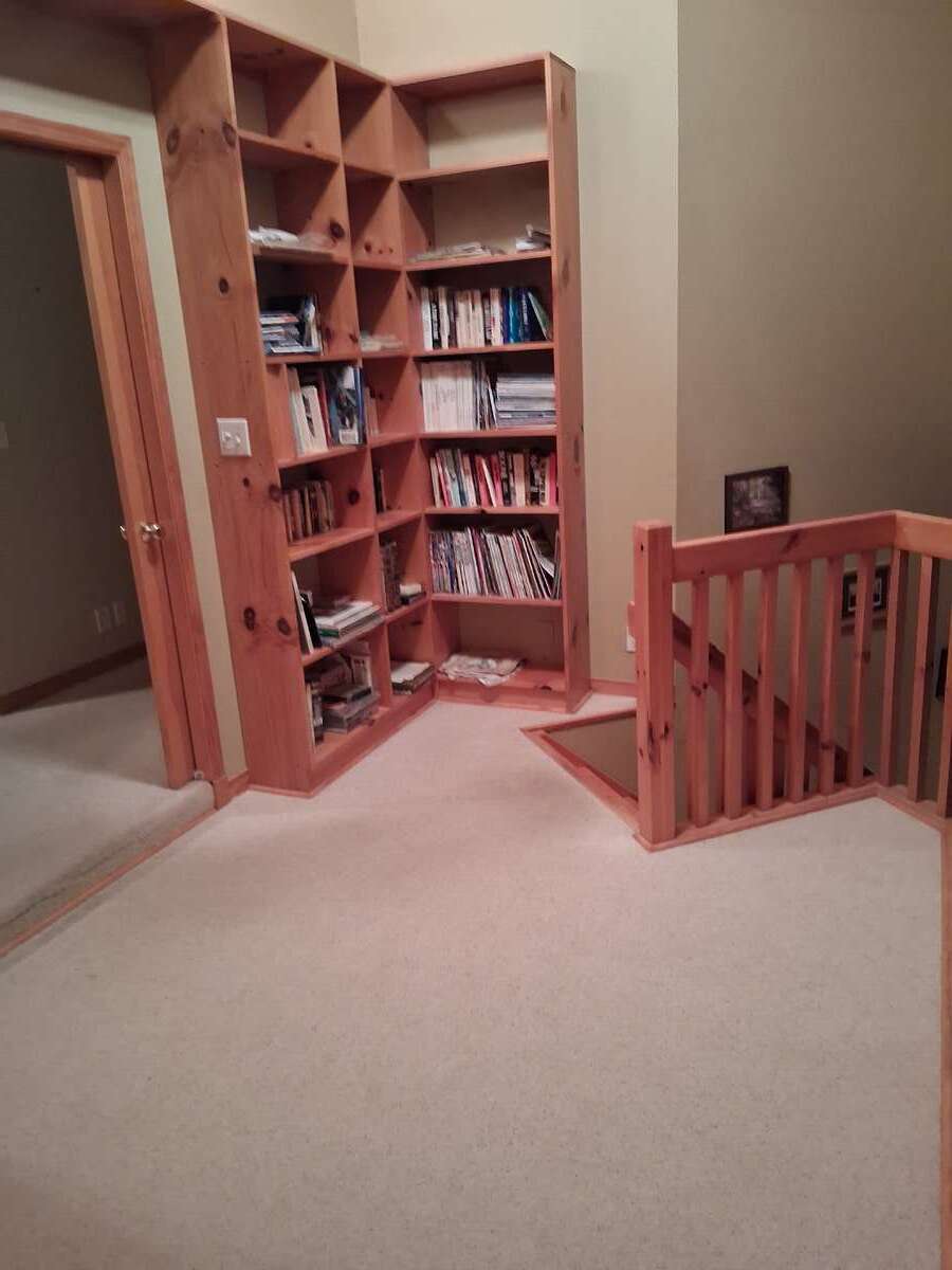 Lots of room for your library collection.