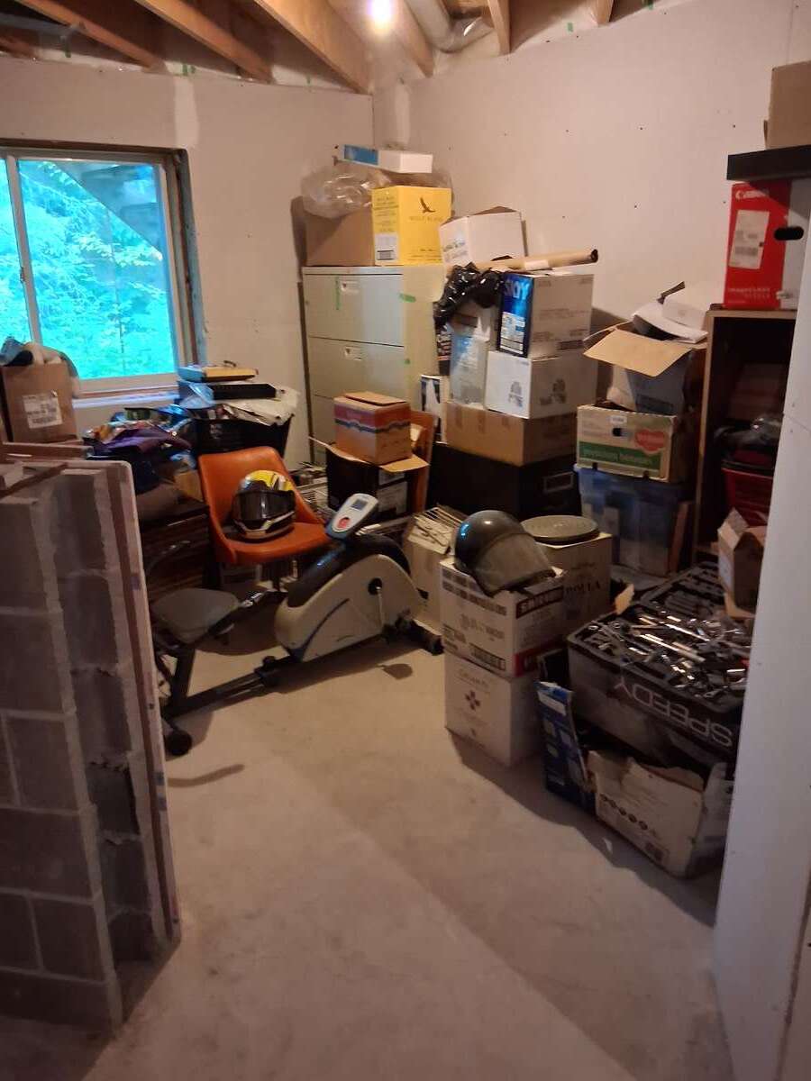 My storage room. The 2 rooms and the kitchenette can easily transform to a guest suite.