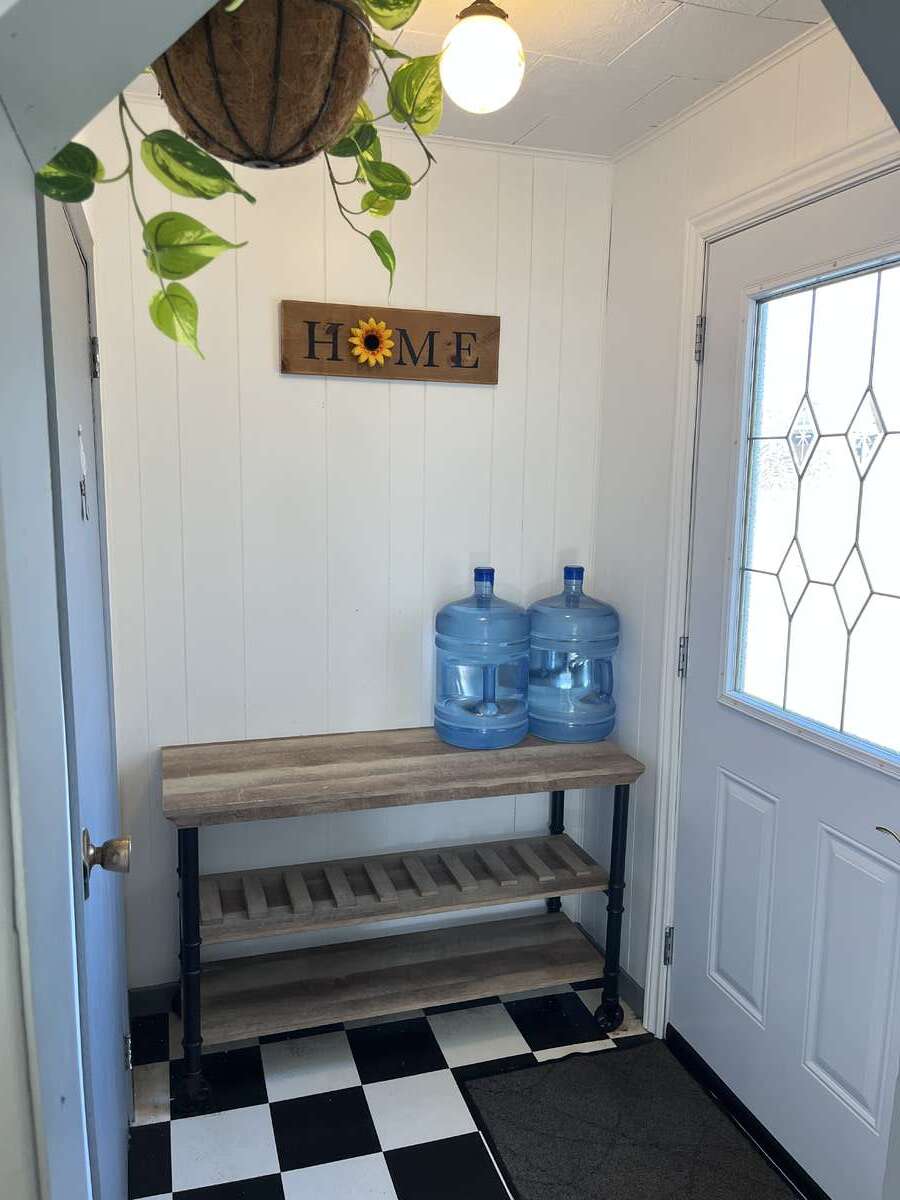 bright entryway