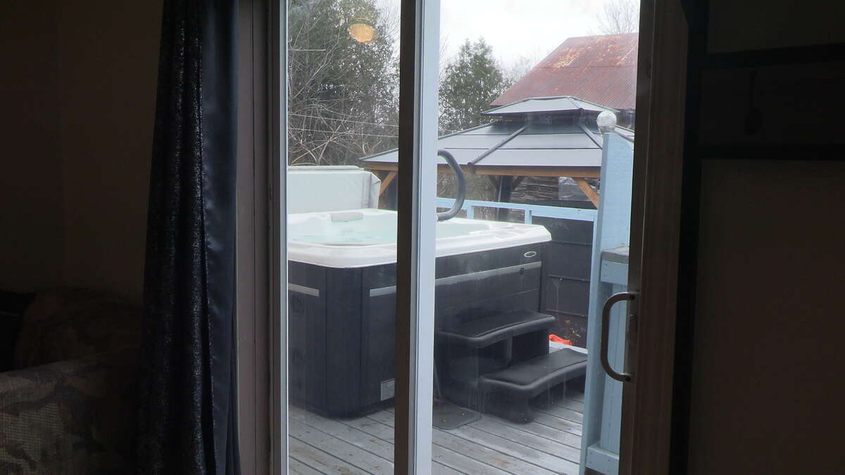 Hot tub from Bedroom #3