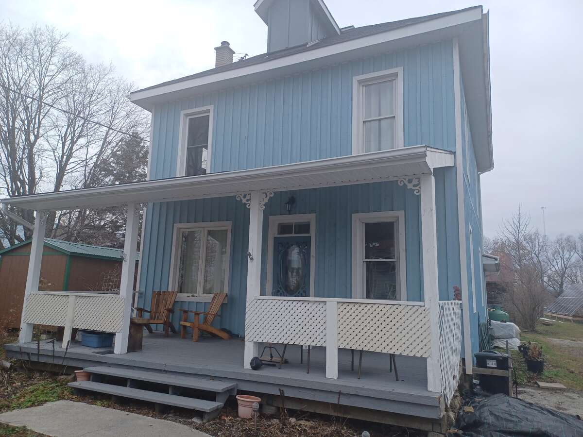 Spray foam & new siding