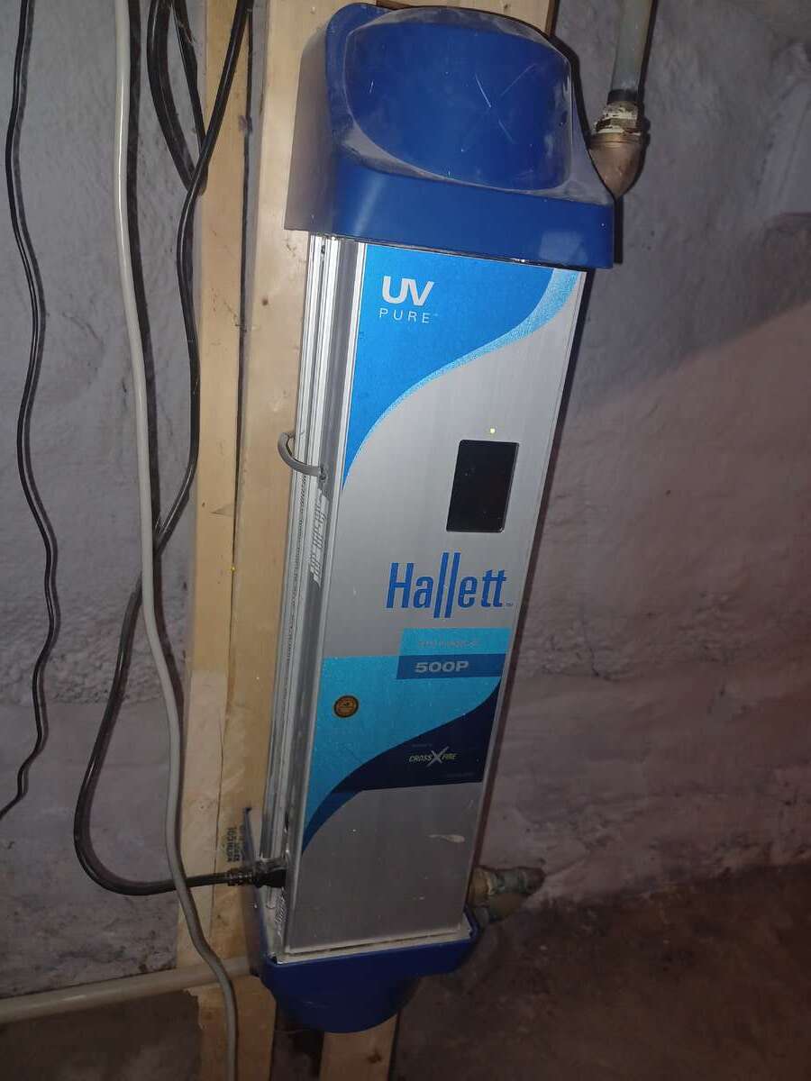UV water purification system