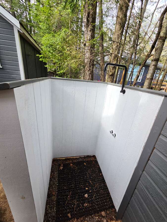 Outdoor shower