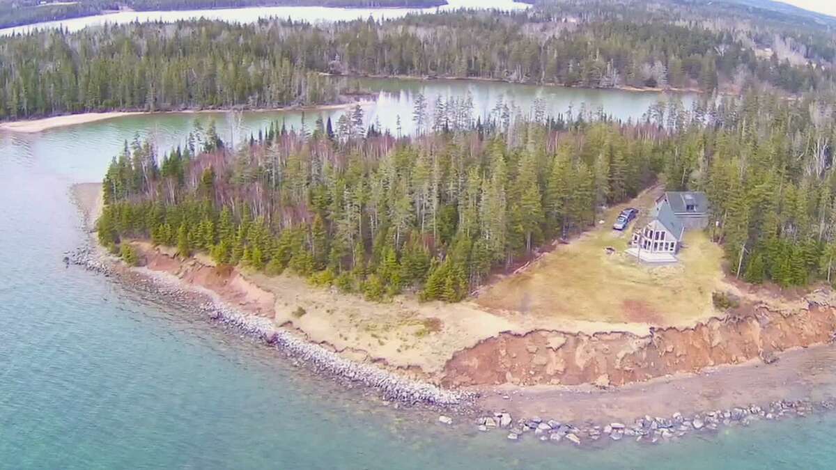 Private beach