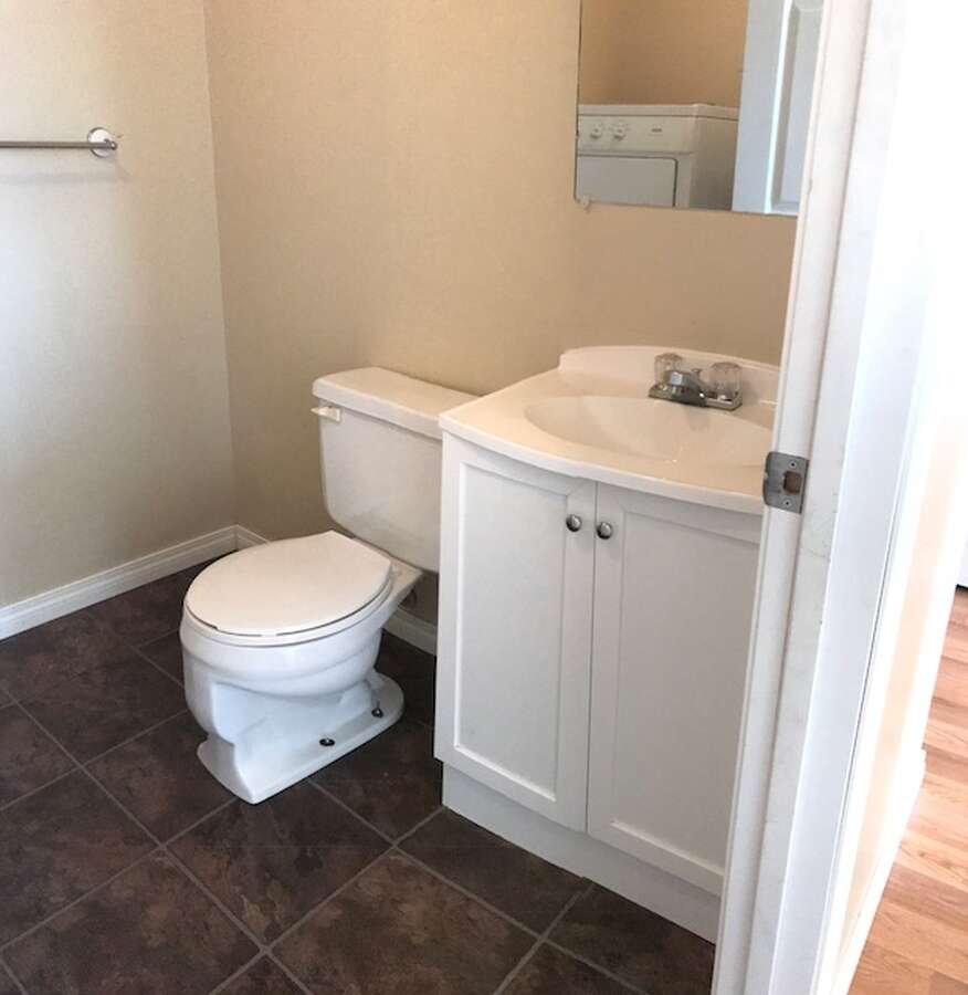 1/2 bath in laundry room